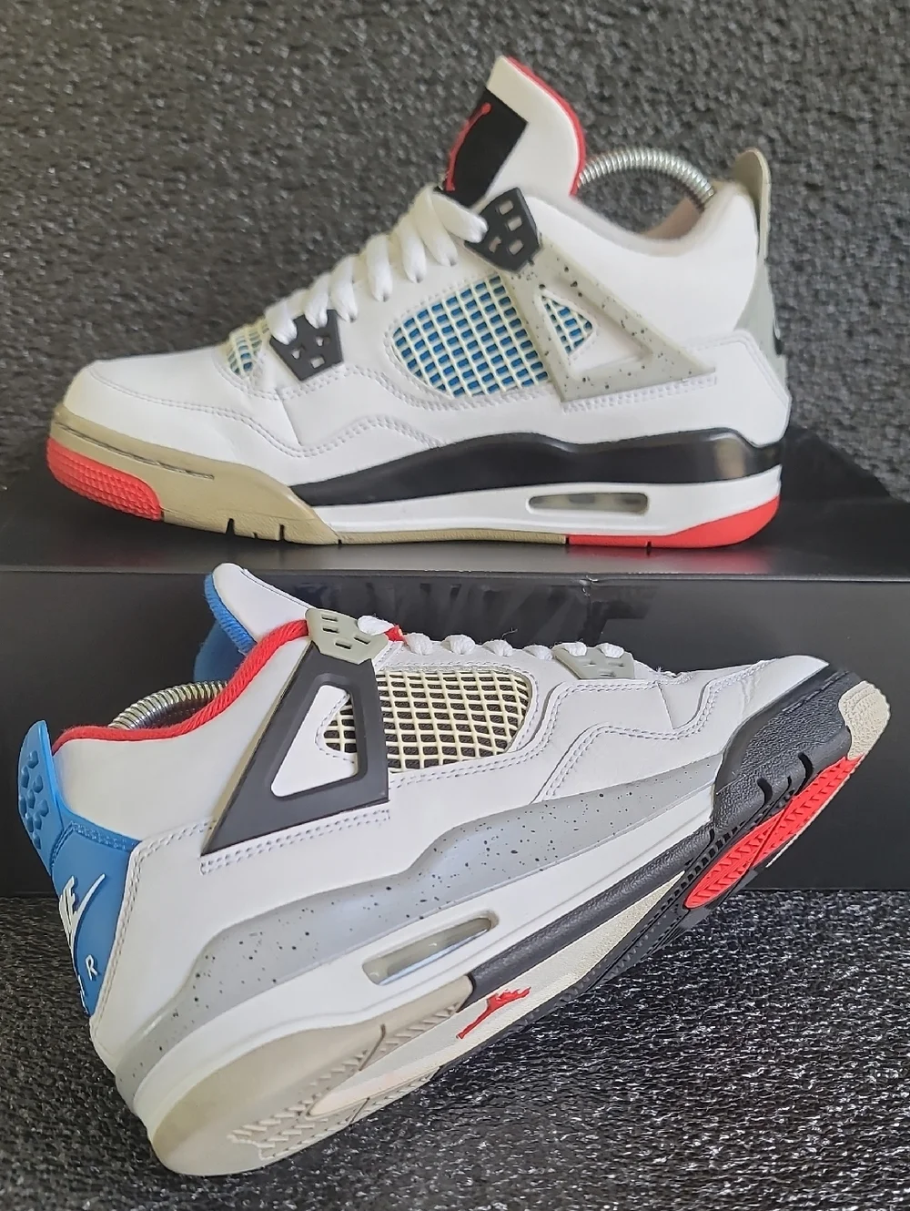 Nike Air Jordan 4 SE "What The 4" 30th Anniversary. Wmns 8.5 Ships Today - Picture 5 of 13